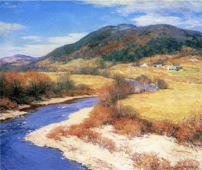 Indian Summer, Vermont von Willard Leroy Metcalf